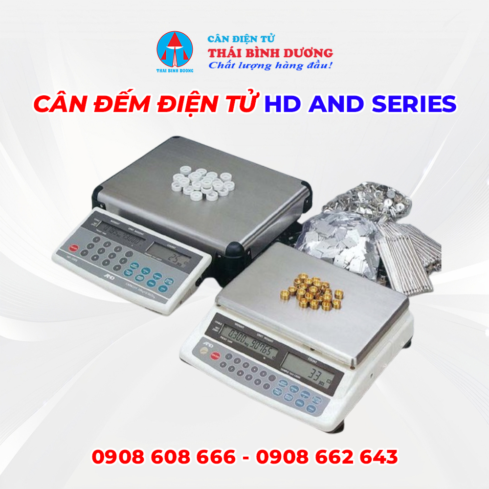 Cân Đếm Điện Tử HD AND Series