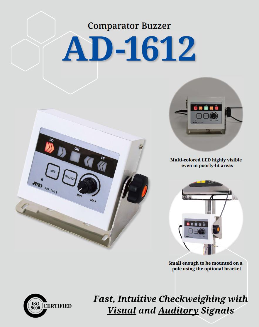 Đầu Cân So Sánh AD-1612 AND 1