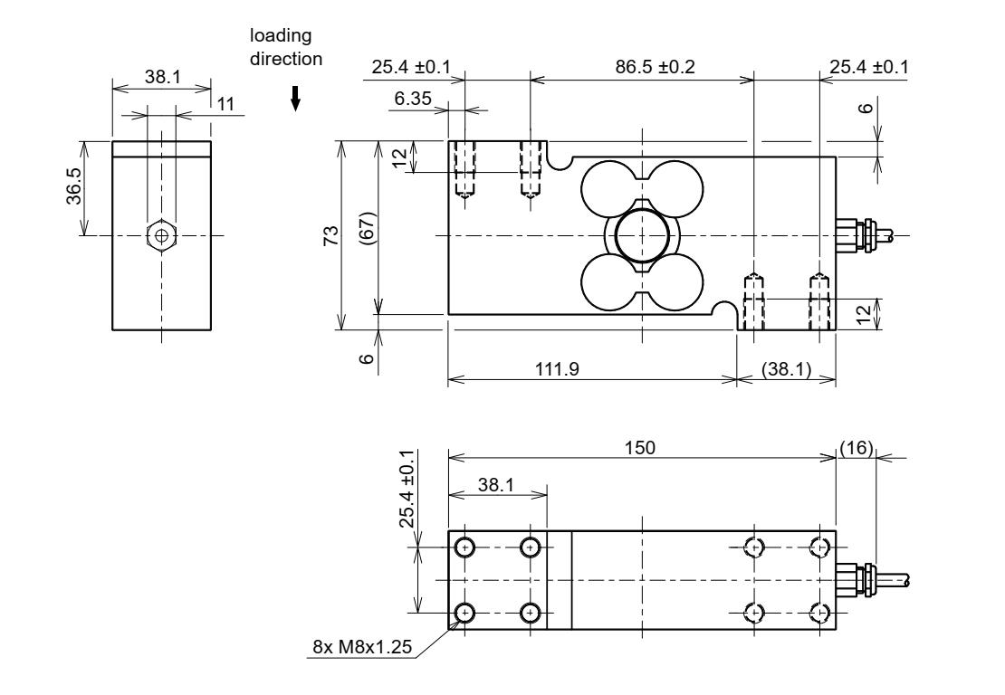 Loadcell PR 58 Minebea Intec 1