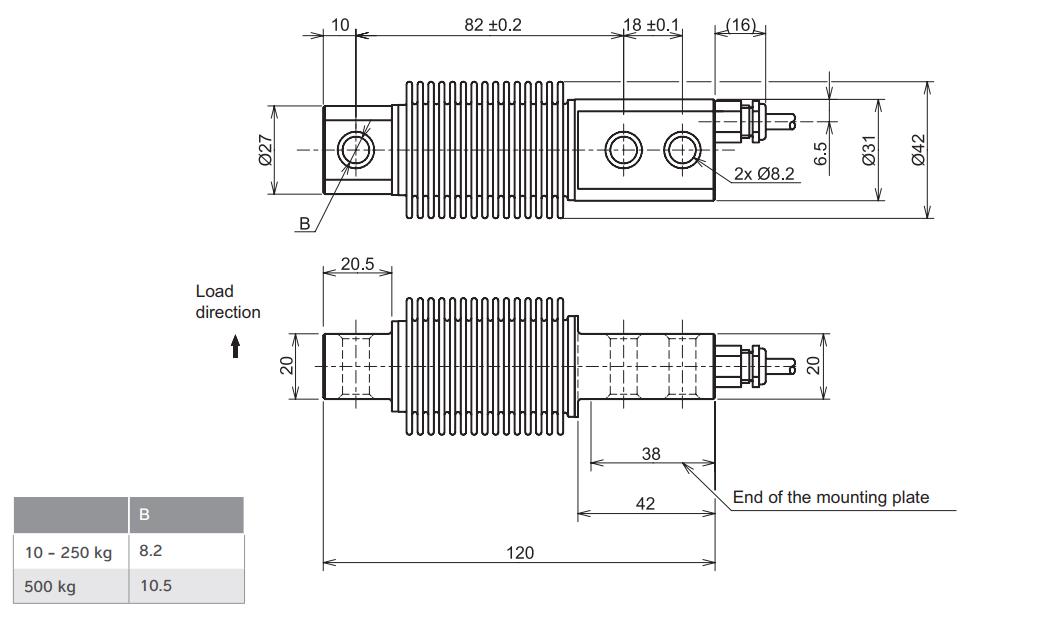 Loadcell LC Nito PR 77 Minebea Intec 1