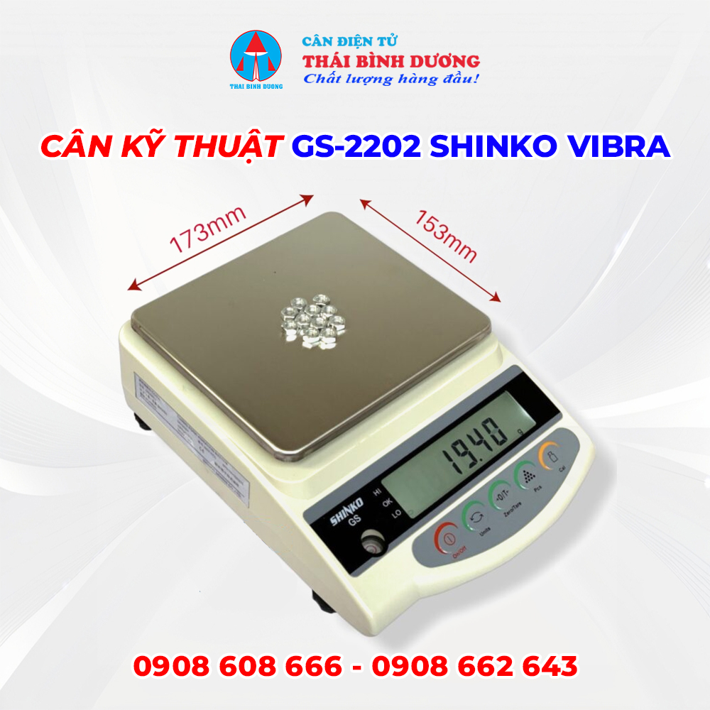 Cân Kỹ Thuật GS-2202 Shinko Vibra