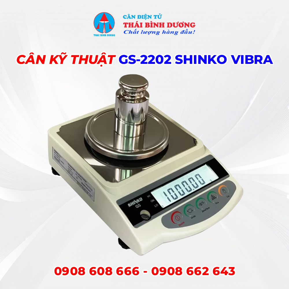 Cân kỹ thuật GS-2202 Shinko Vibra 1