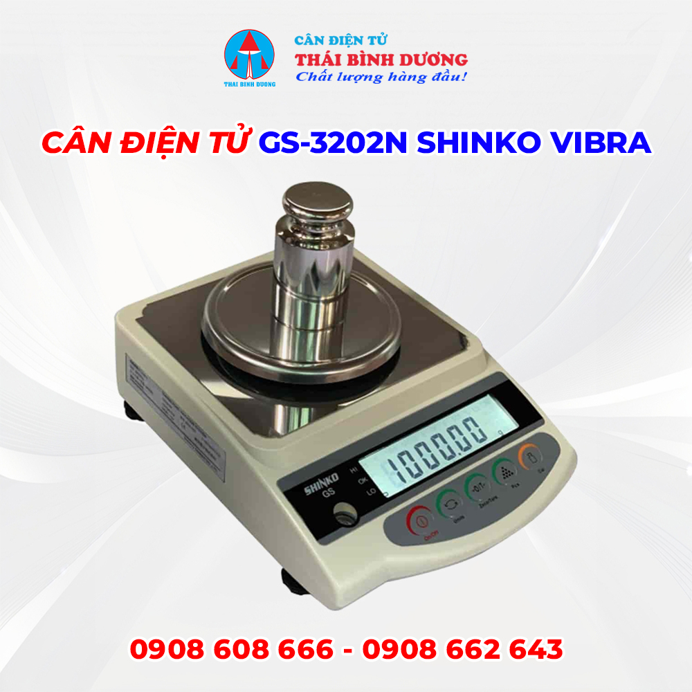 Cân Điện Tử GS-3202N Vibra (3200g/0.01g)