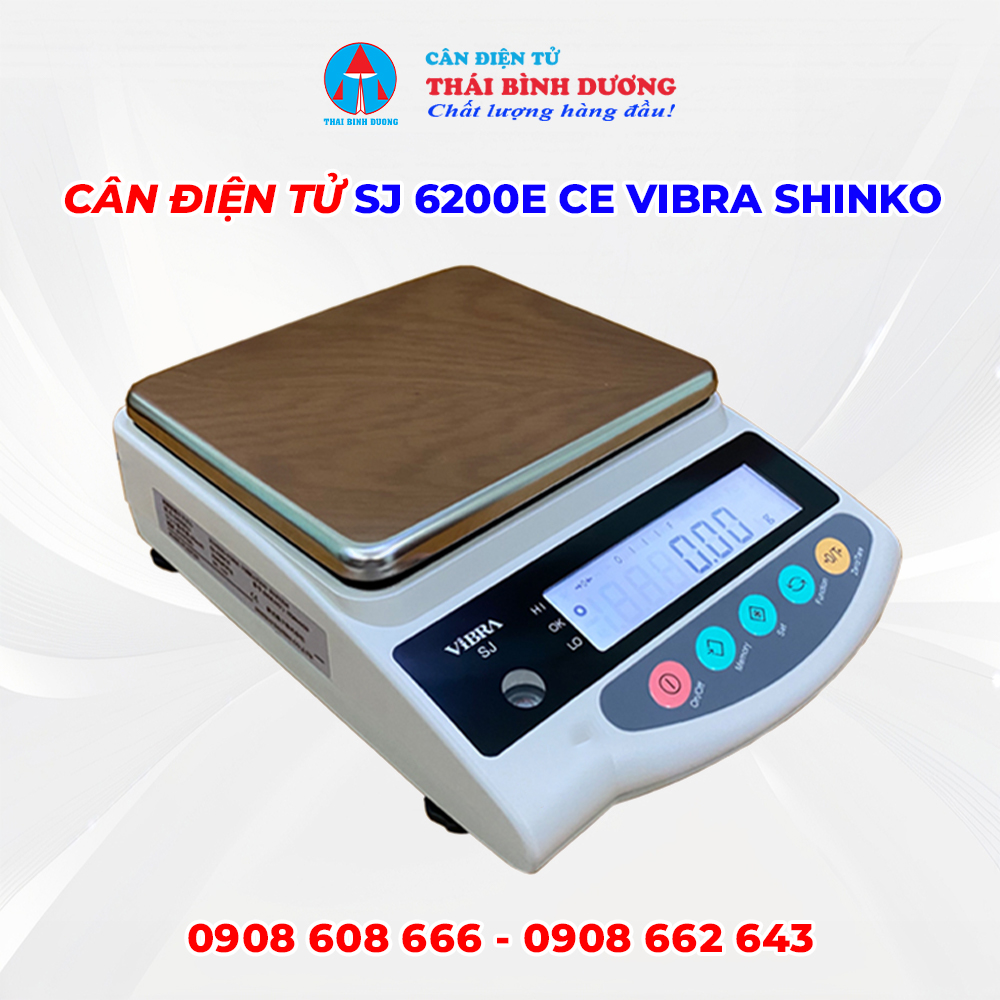 Cân điện tử 6200E CE Vibra Shinko 1