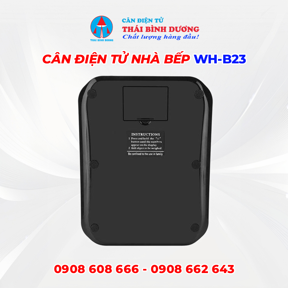 Cân điện tử nhà bếp WH-B23 2