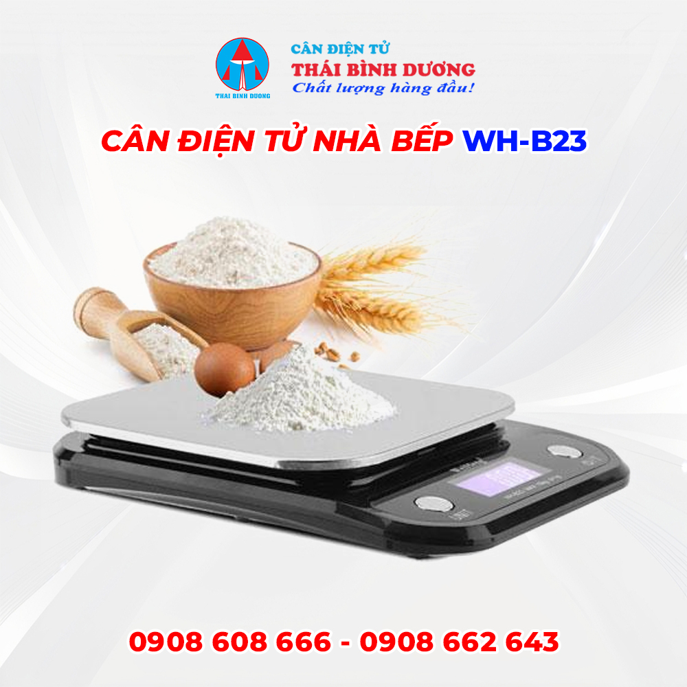 Cân điện tử nhà bếp WH-B23 3