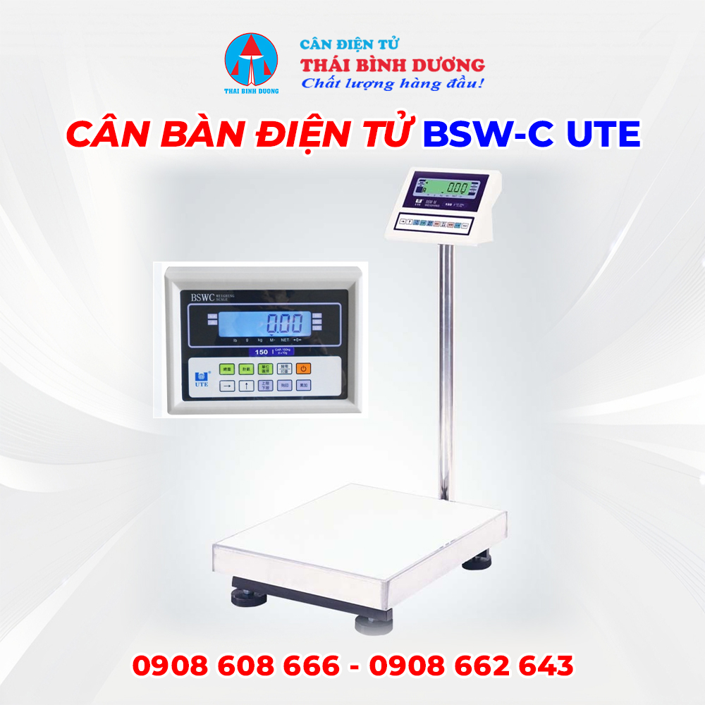 Cân Bàn Điện Tử BSW-C UTE