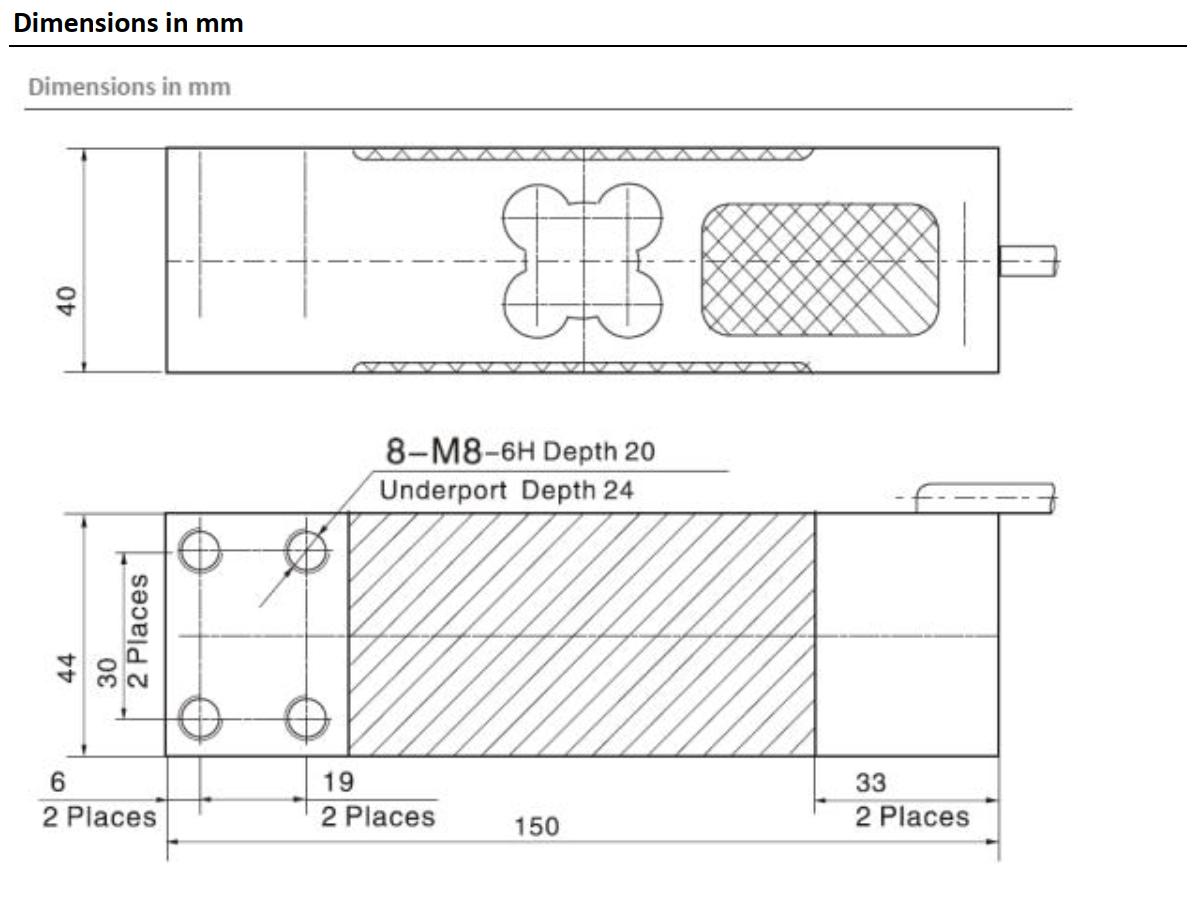 Loadcell SPE Amcells 2