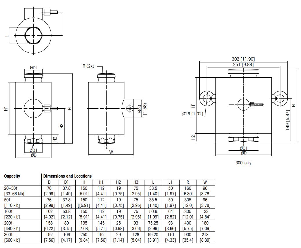 Loadcell 0782 Mettler Toledo 1