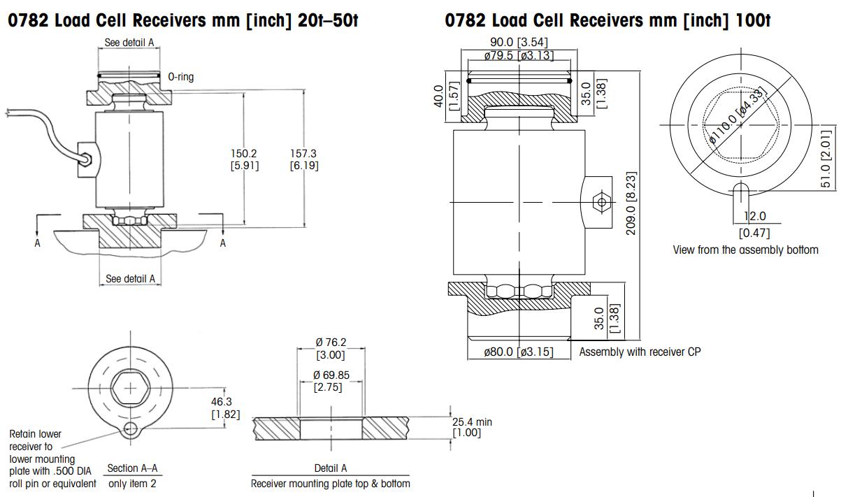 Loadcell 0782 Mettler Toledo 2