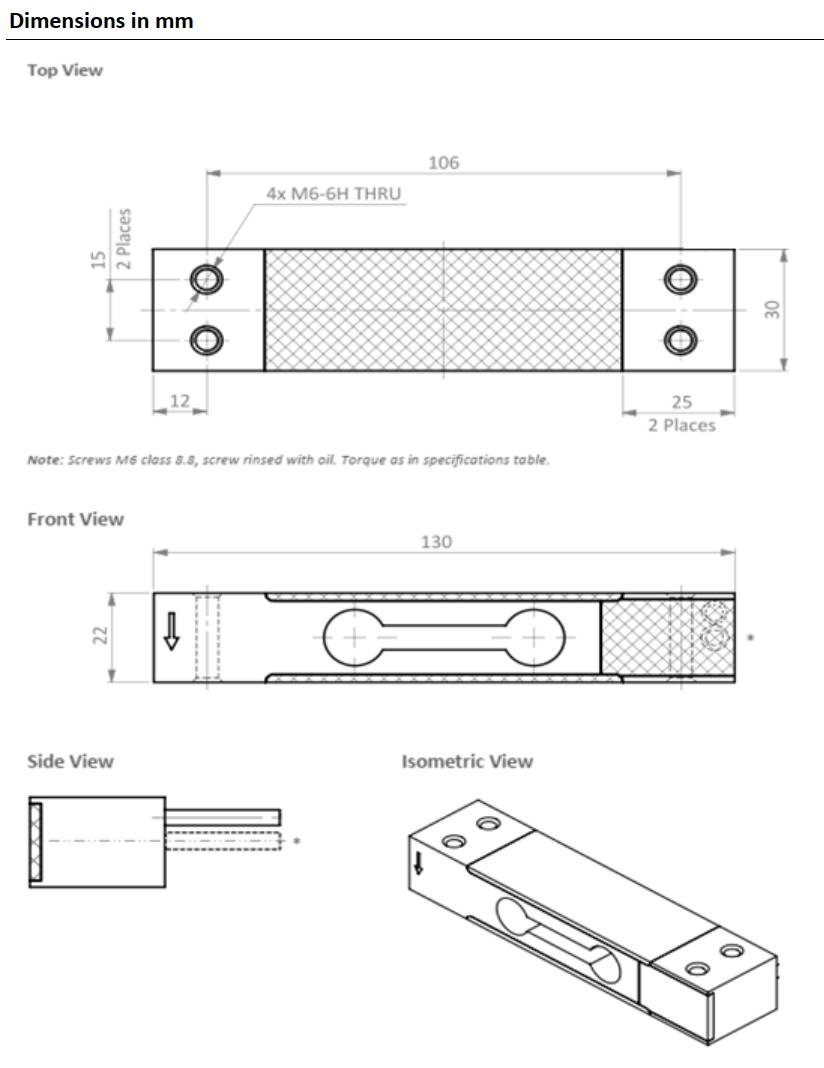 Loadcell đơn điểm AM-1022 Amcells 1