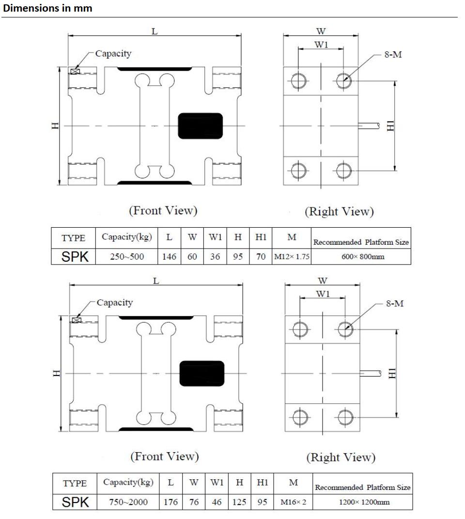 Loadcell SPK Amcells 2