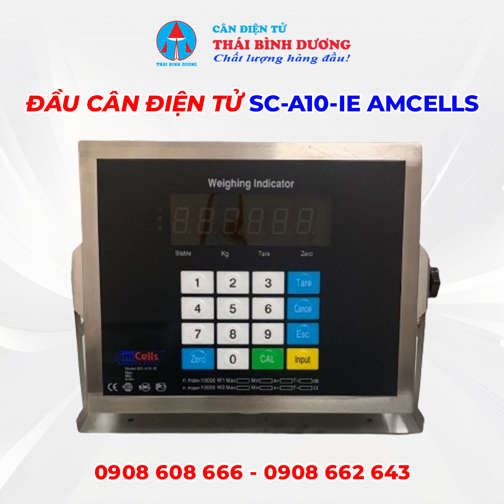 Đầu Cân Điện Tử SC-A10-IE Amcells