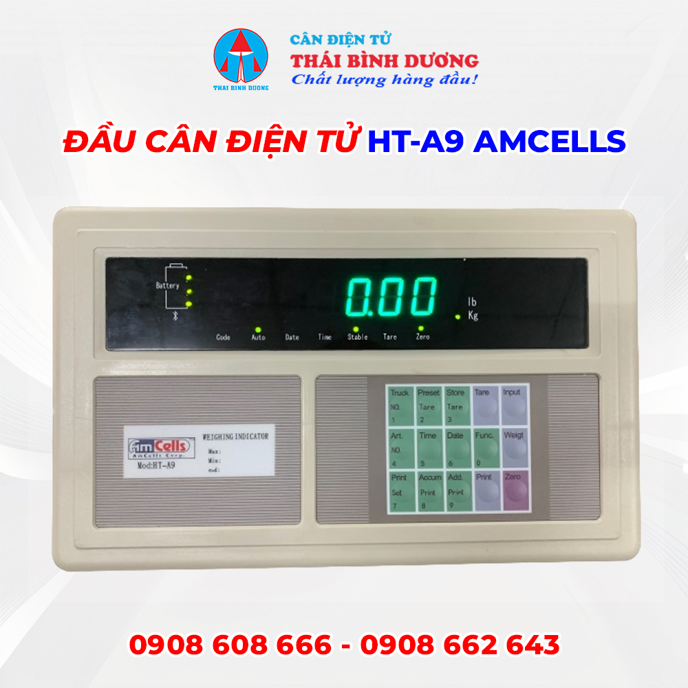 Đầu Cân Điện Tử HT-A9 Amcells