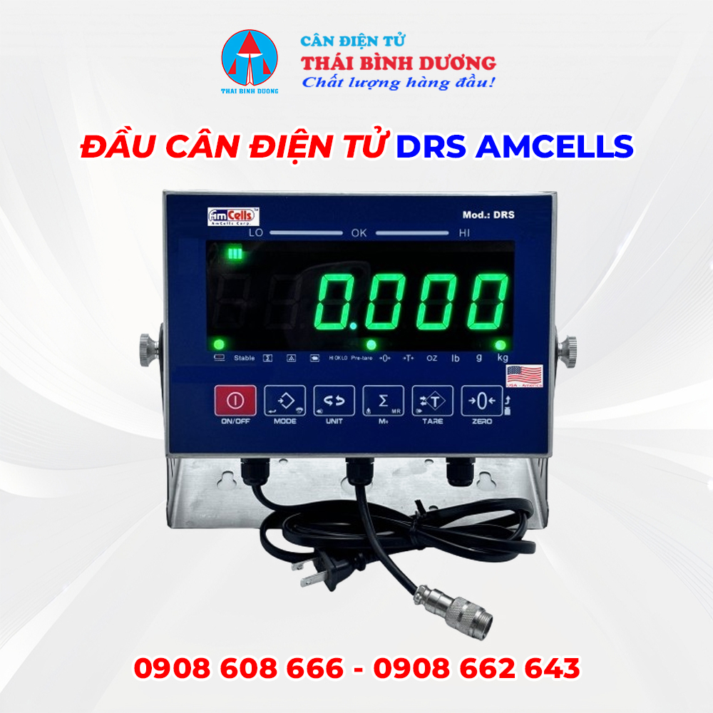 Đầu Cân Điện Tử DRS Amcells