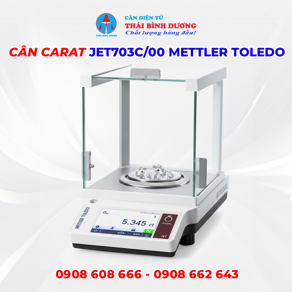 Cân Carat JET703C/00 Mettler Toledo