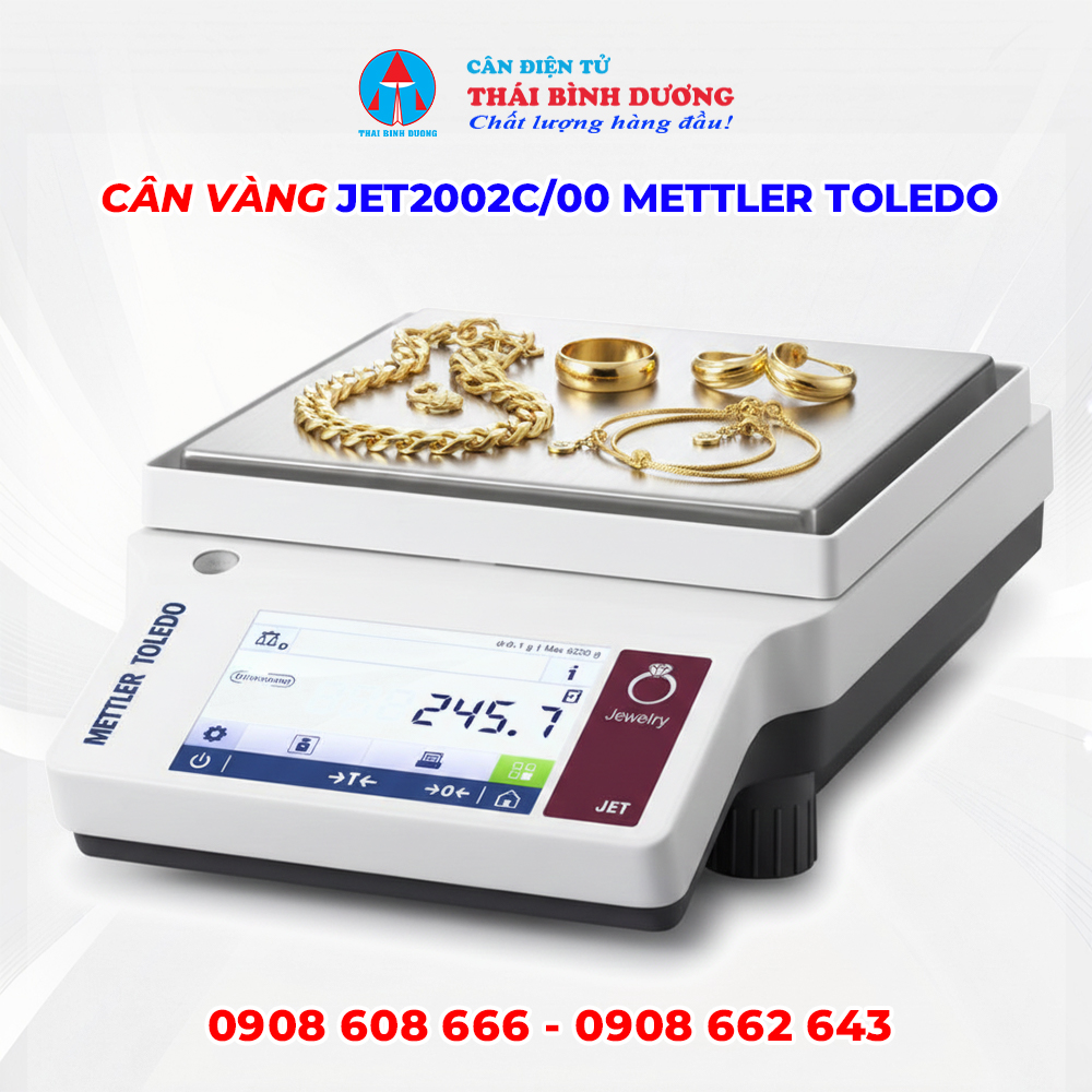 Cân Vàng JET2002C/00 Mettler Toledo