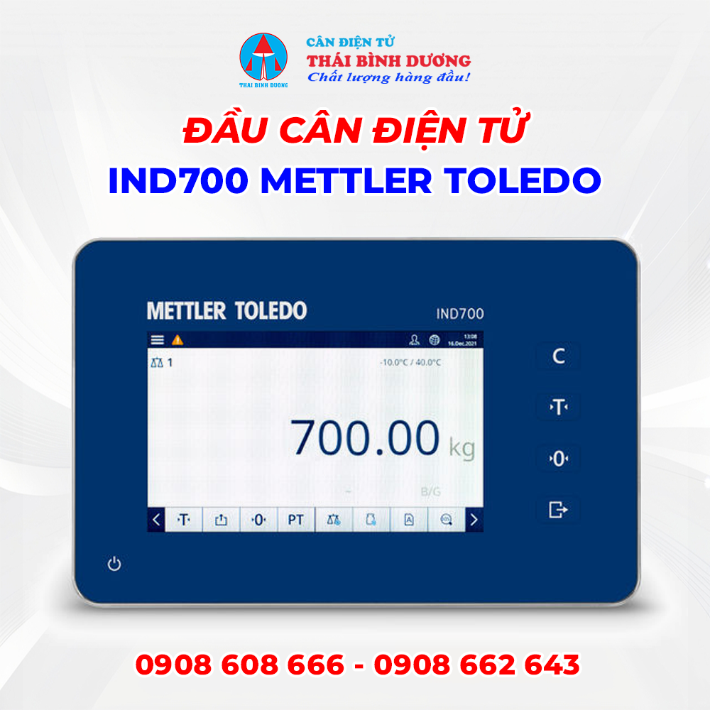 Đầu Cân Điện Tử IND700 Mettler Toledo
