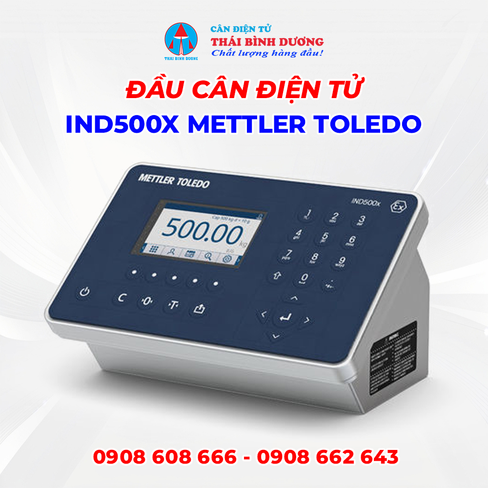Đầu Cân Điện Tử IND500X Mettler Toledo