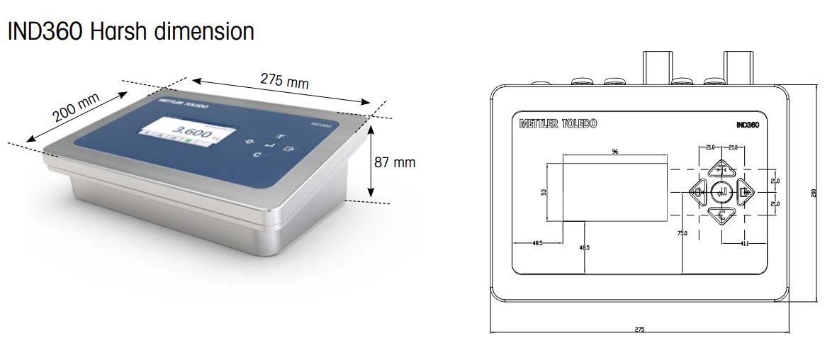Đầu Cân Điện Tử IND360 Mettler Toledo 2