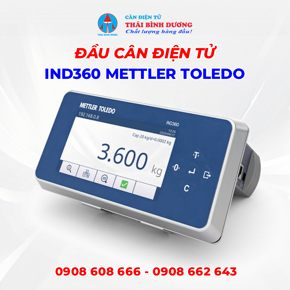 Đầu Cân Điện Tử IND360 Mettler Toledo