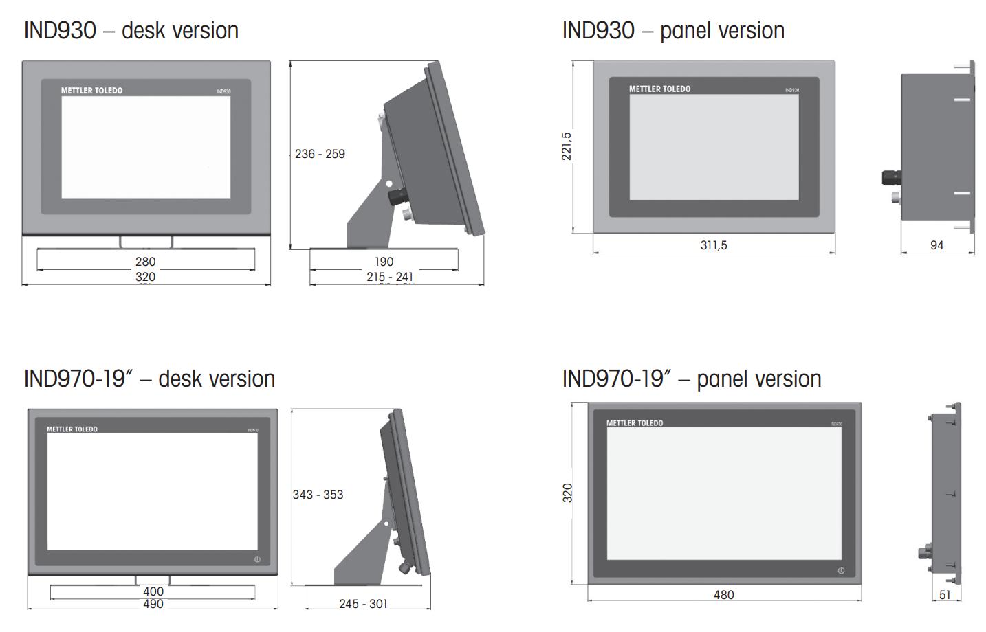 Đầu Cân Điện Tử IND970 Mettler Toledo 1