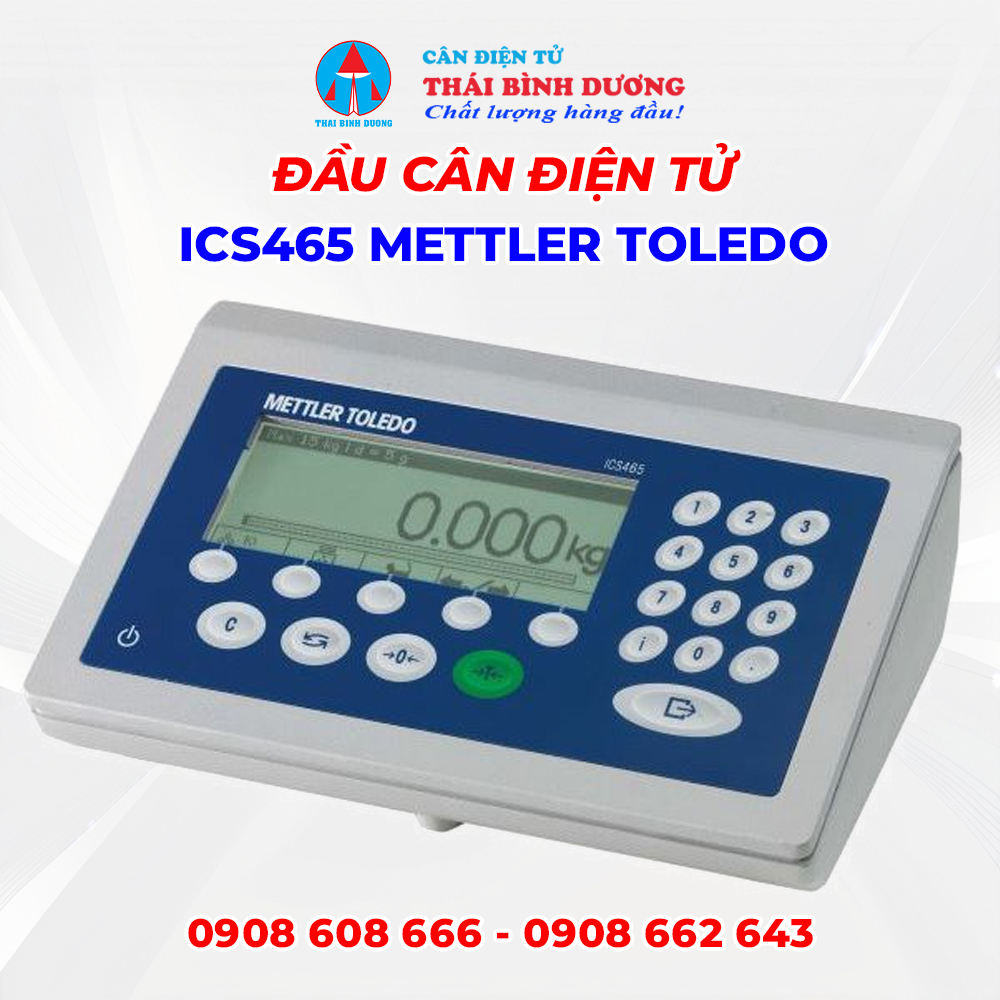 Đầu Cân Điện Tử ICS465 Mettler Toledo