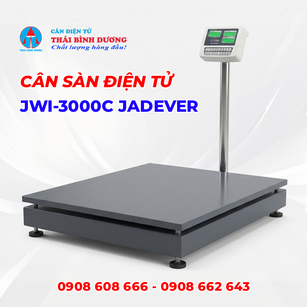 Cân Sàn Điện Tử JWI-3000C Jadever