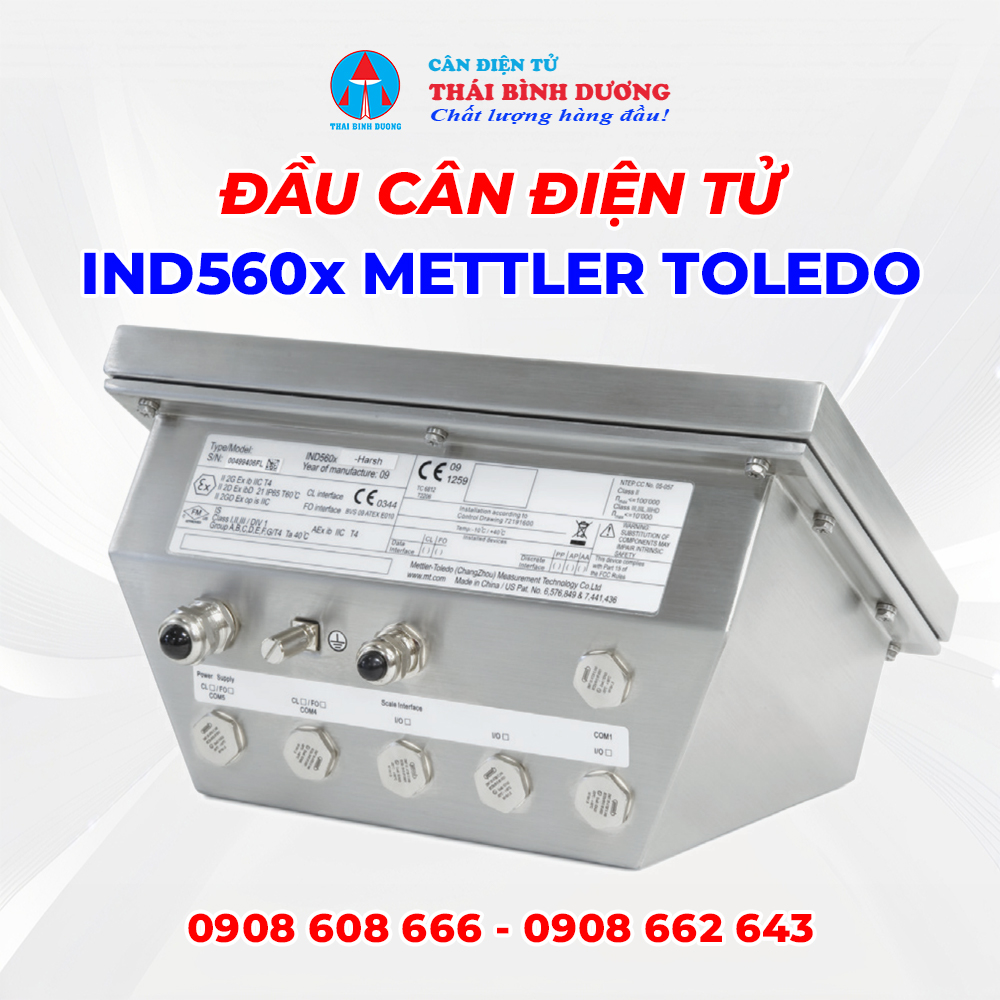 đầu cân điện tử IND560x Mettler Toledo 1