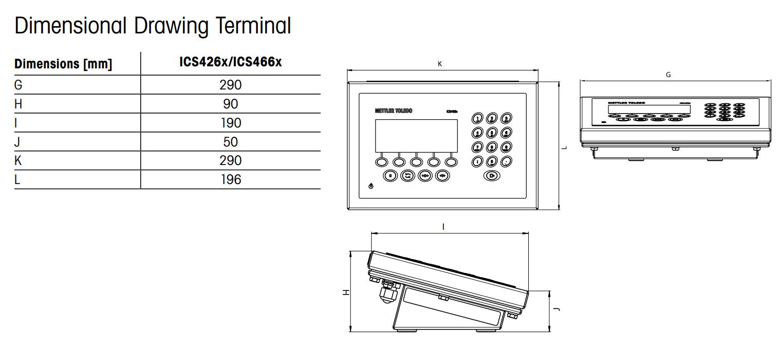 đầu cân điện tử IND466x Mettler Toledo 1