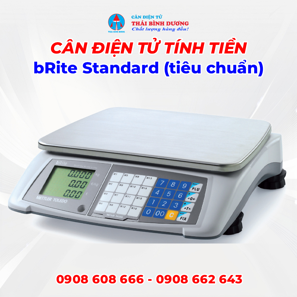 Cân Điện Tử Tính Tiền bRite Standard