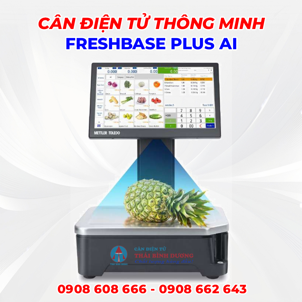 Cân Điện Tử Thông Minh FreshBase Plus AI