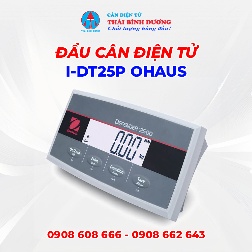 Đầu cân điện tử I-DT25P Ohaus 1