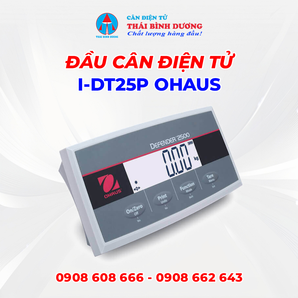 Đầu cân điện tử I-DT25P Ohaus 2