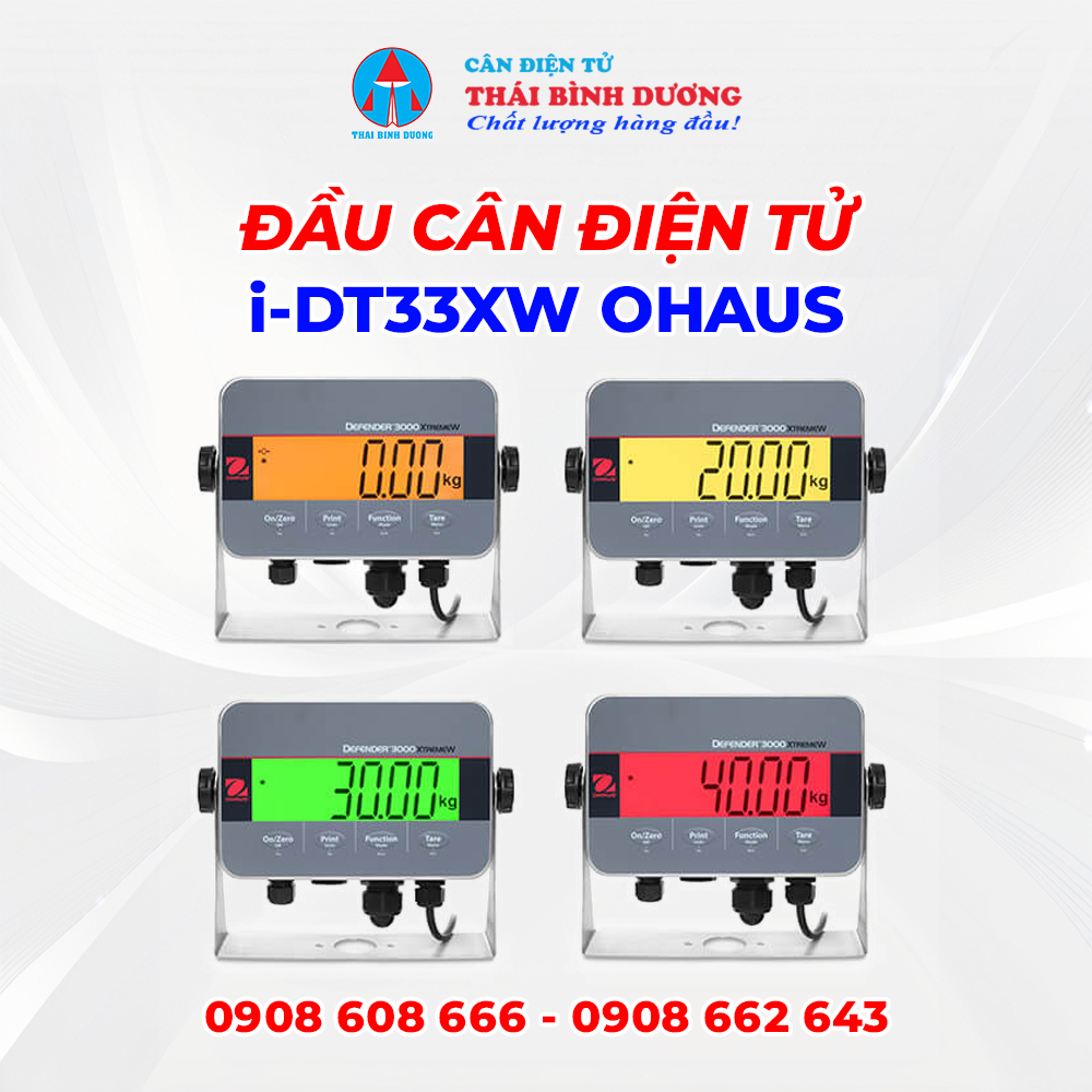 Đầu cân điện tử I-DT33XW Ohaus