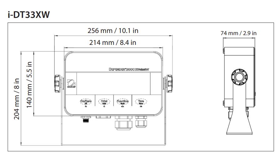 Đầu cân điện tử I-DT33XW Ohaus 3