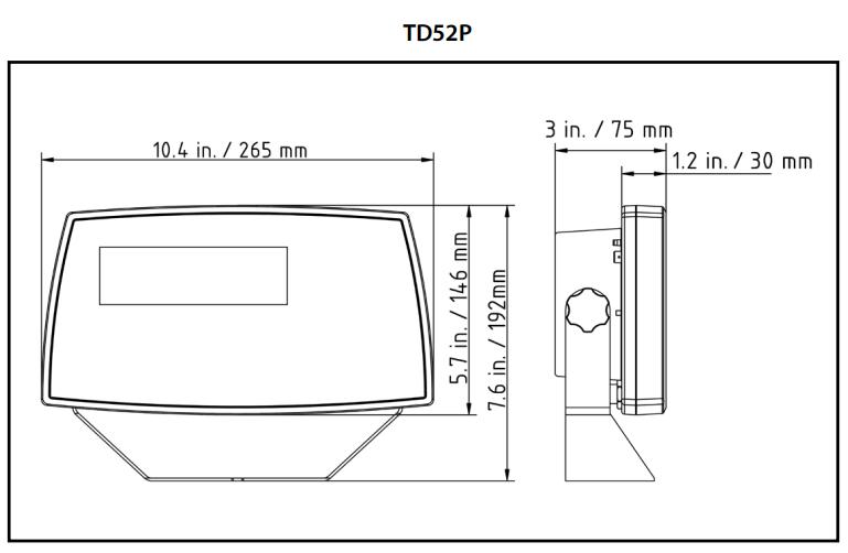 Đầu Cân Điện Tử TD52P Ohaus 4