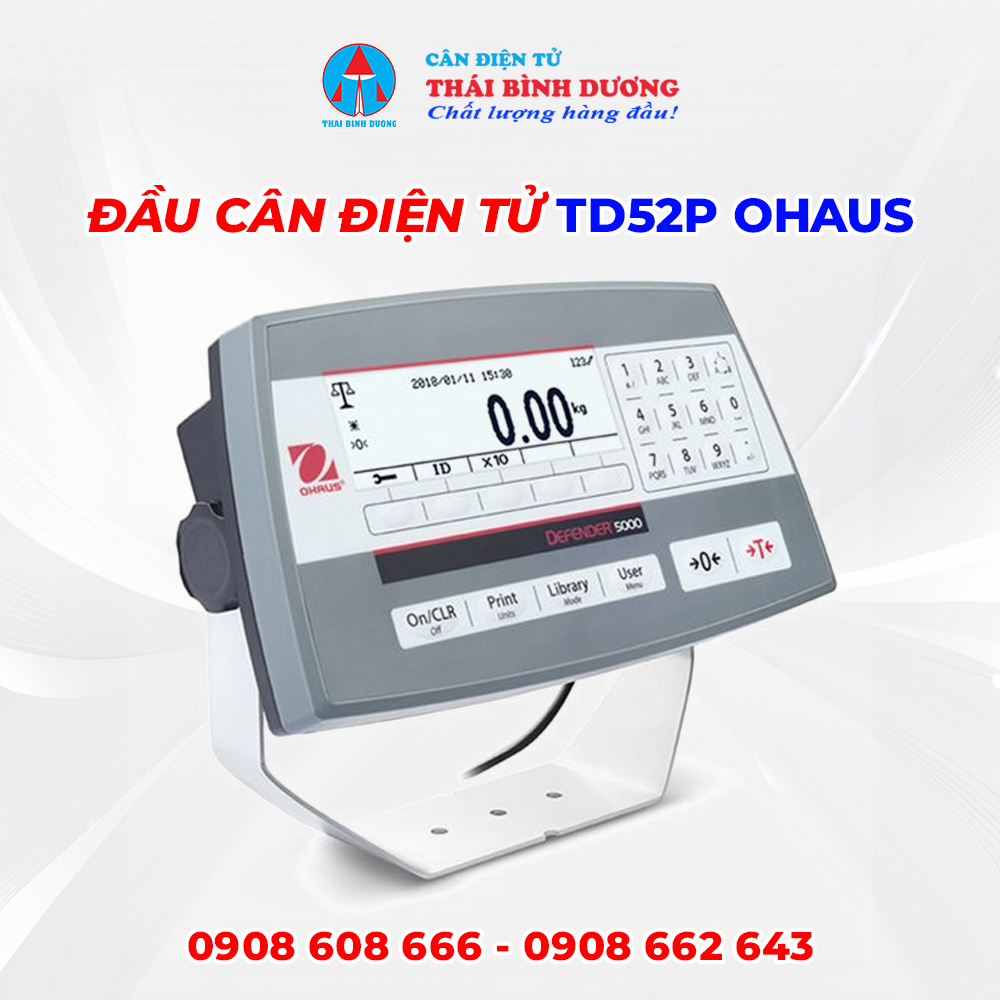 Đầu Cân Điện Tử TD52P Ohaus