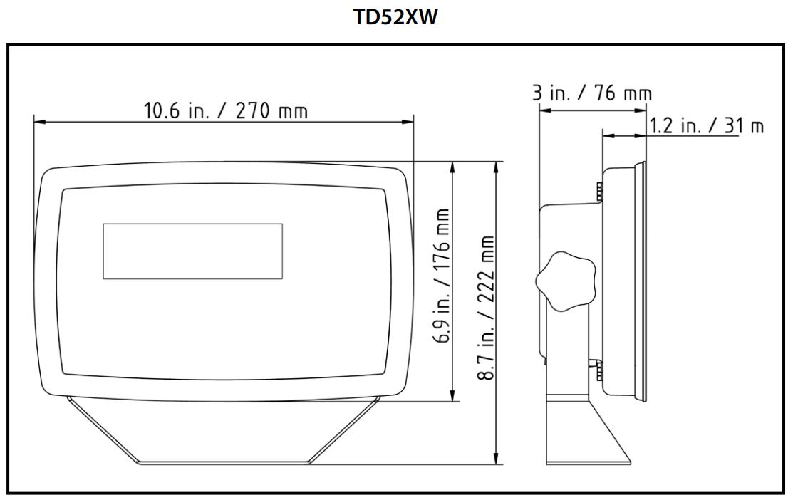 Đầu cân điện tử TD52XW Ohaus 2