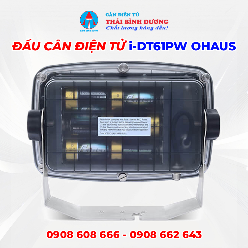 Đầu cân điện tử i-DT61PW Ohaus 3