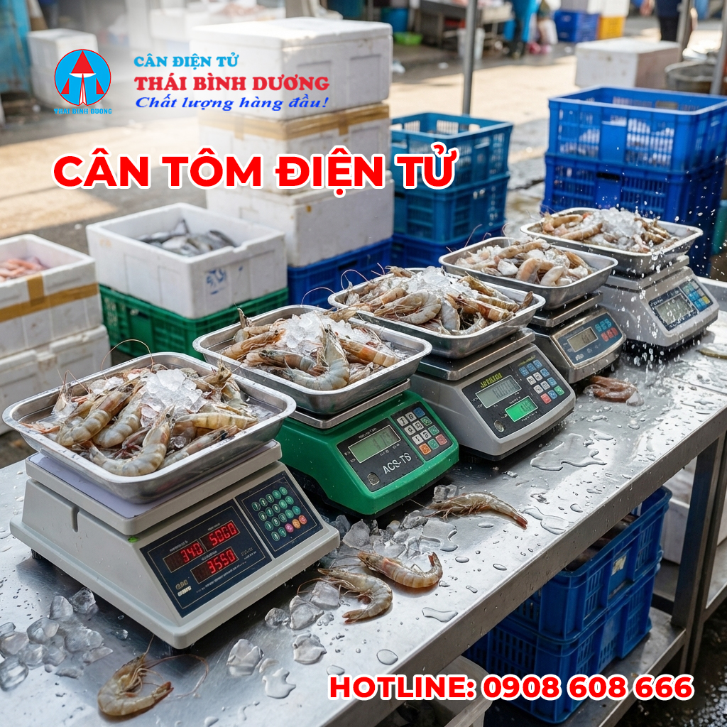 Cân Tôm Điện Tử Chính Xác, Chống Nhảy Số - Giá Tốt