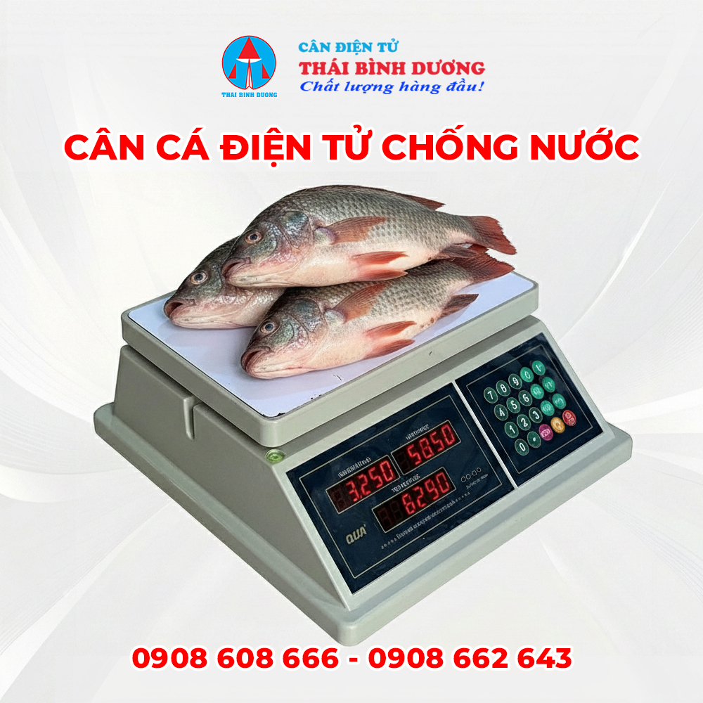 Cân cá điện tử chống nước 1