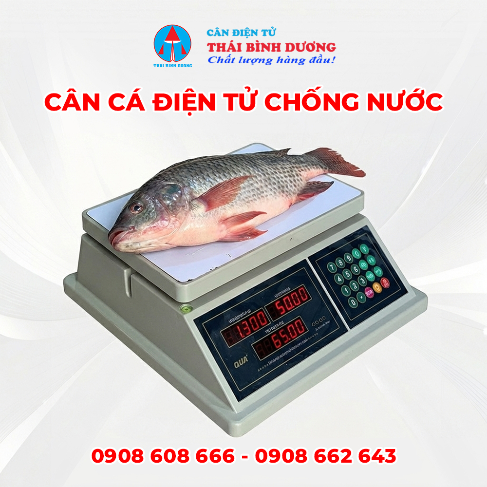 Cân Cá Điện Tử Chống Nước - Bảo Hành 12 Tháng