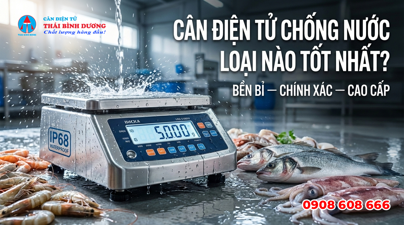 Cân Điện Tử Chống Nước Loại Nào Tốt Nhất?