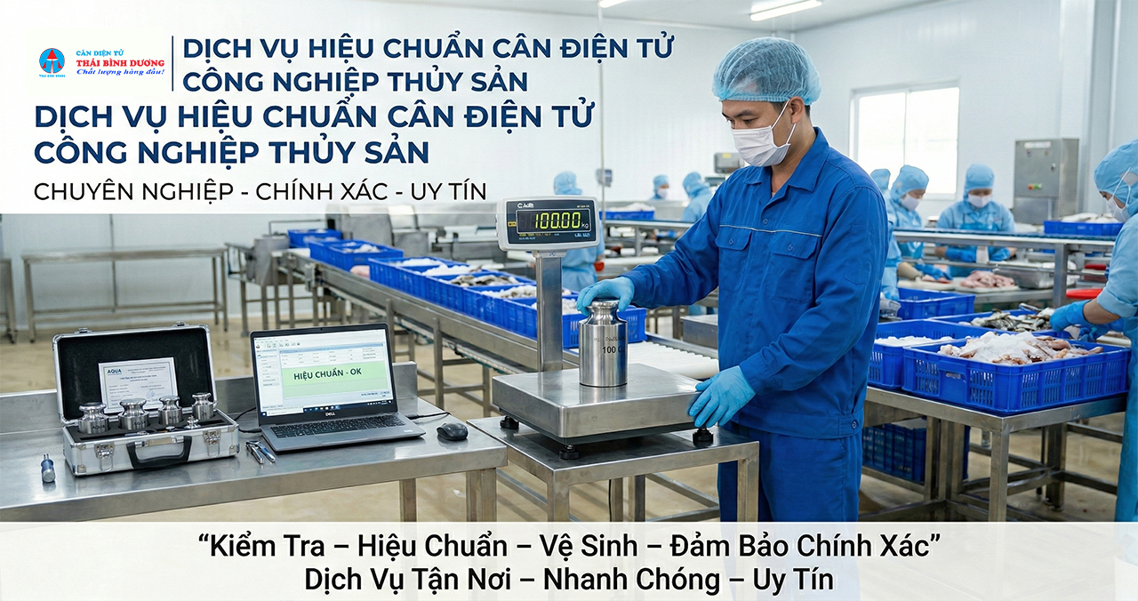 Bảo Trì Cân Điện Tử Nhà Máy Thủy Sản Định Kỳ