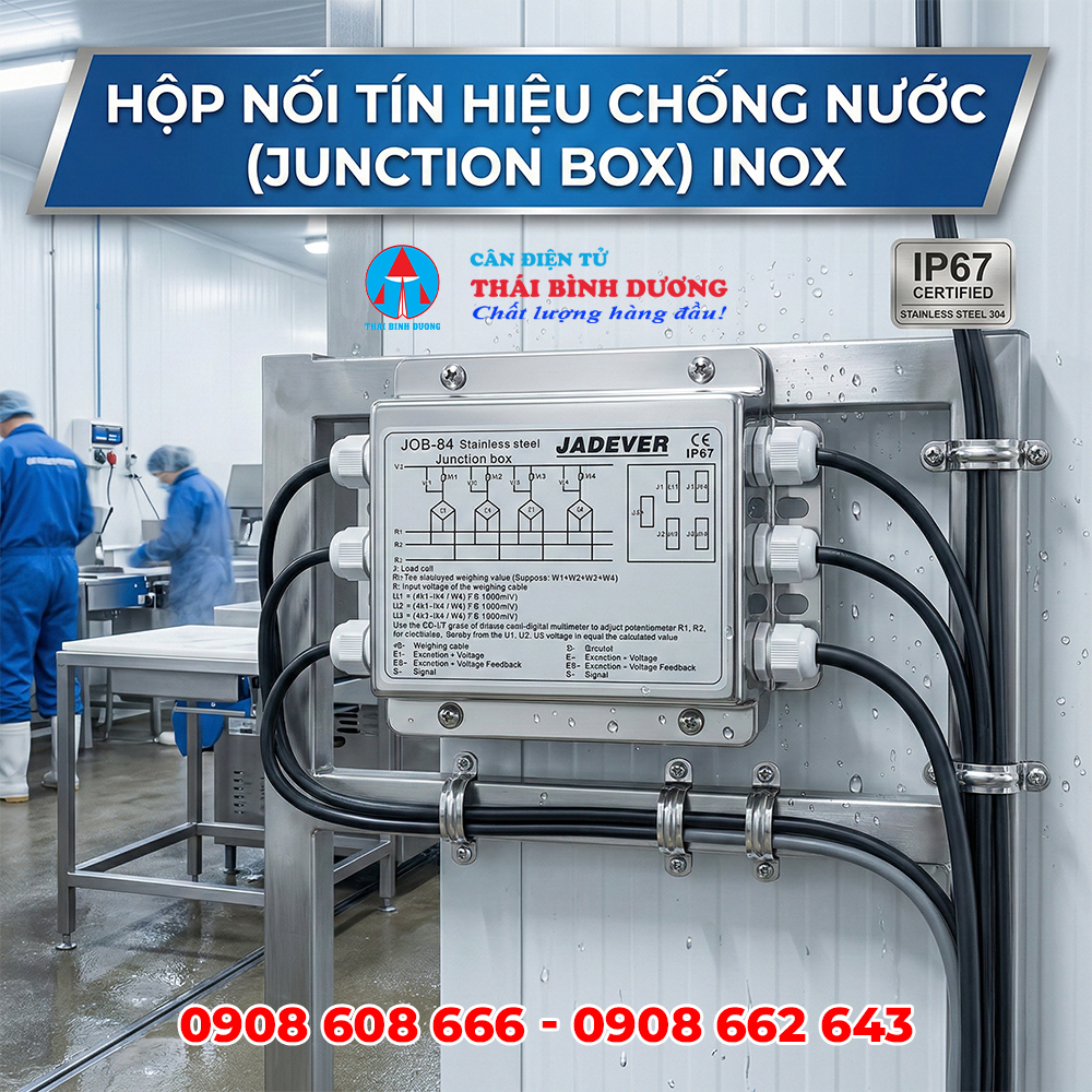 Hộp Nối Tín Hiệu Chống Nước (Junction Box) Inox