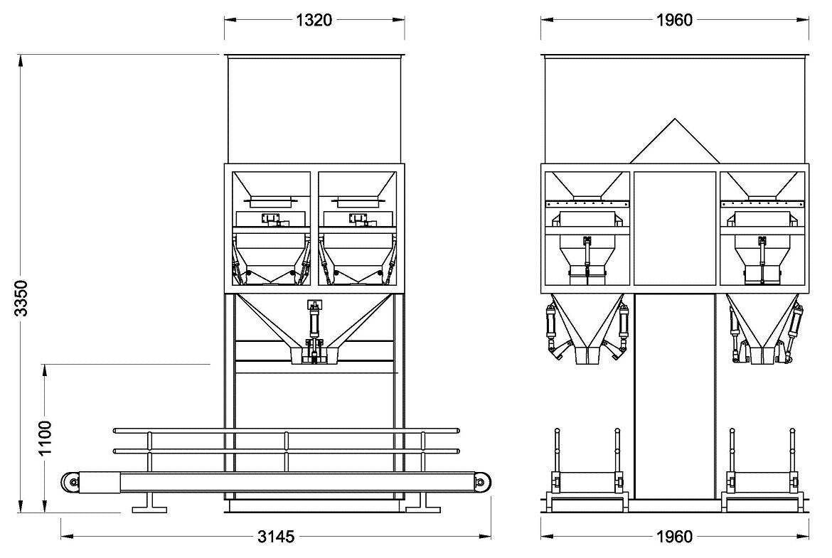 Cân đóng bao gạo 1
