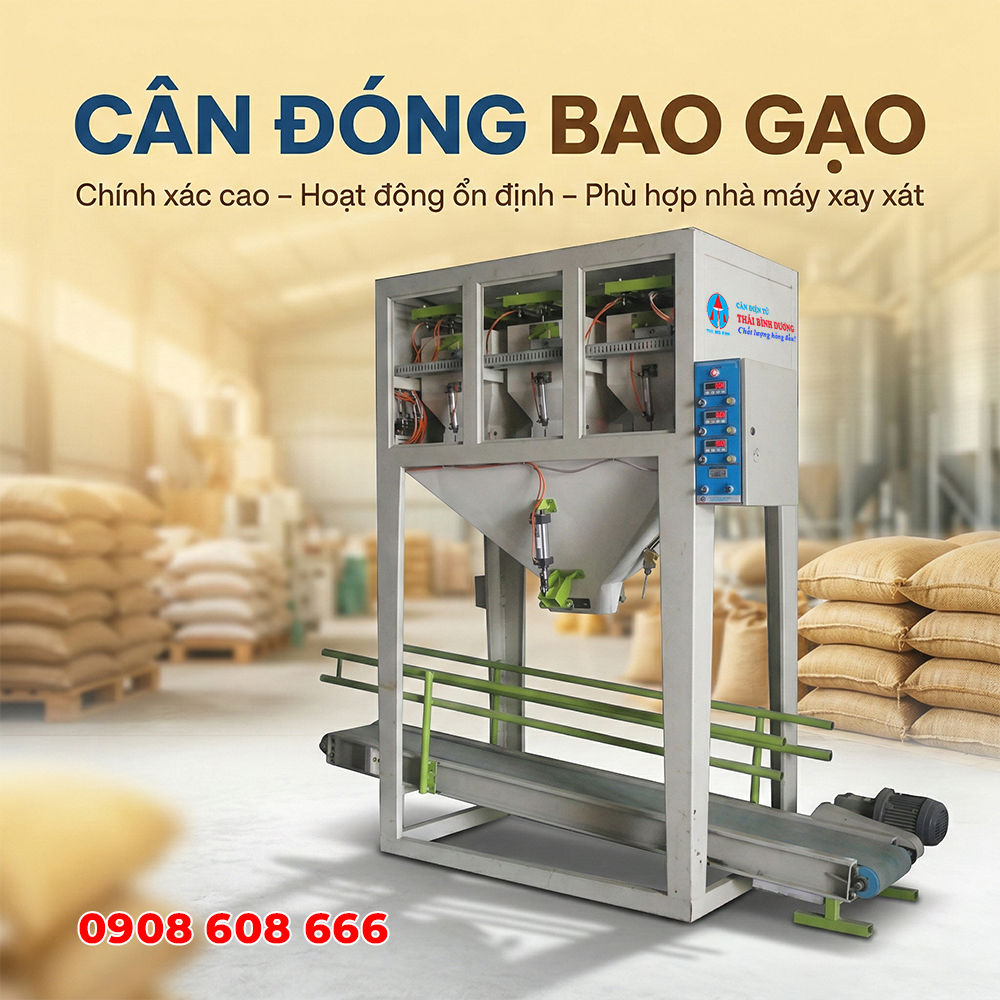 Cân đóng bao gạo