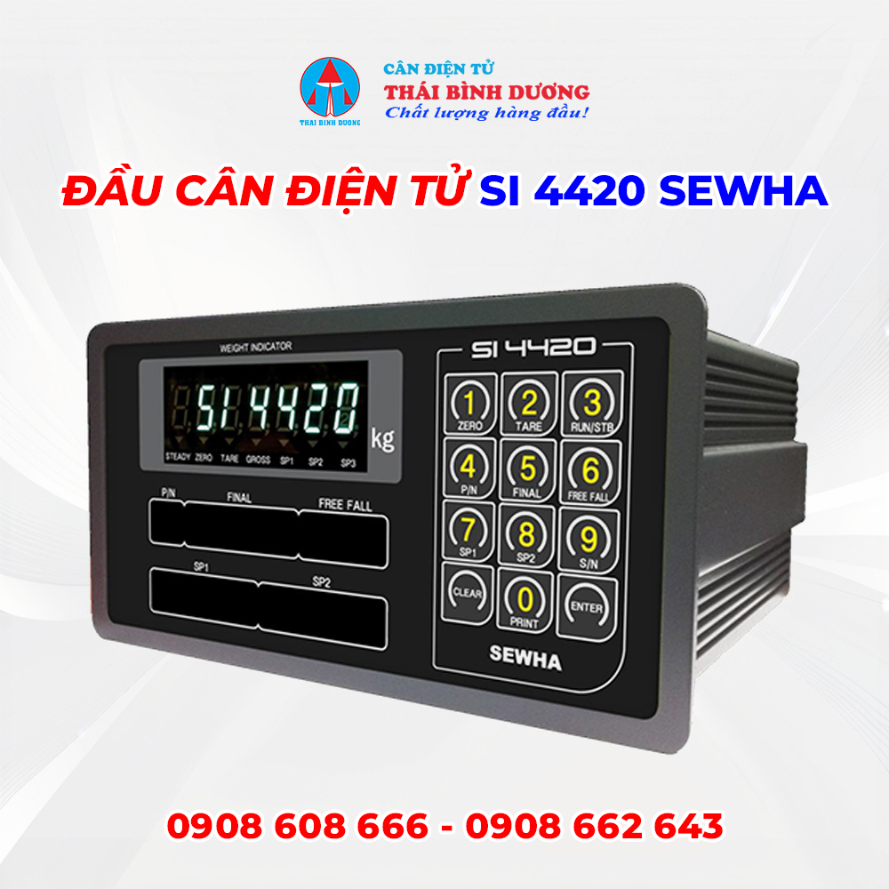 Đầu Cân Điện Tử SI-4420 SEWHA