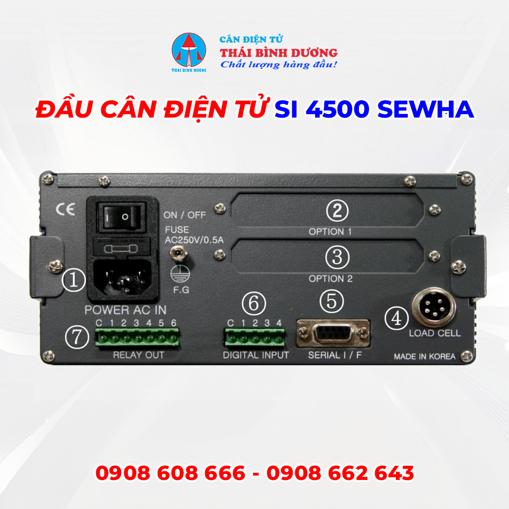 Đầu Cân Điện Tử SI-4500 SEWHA 1